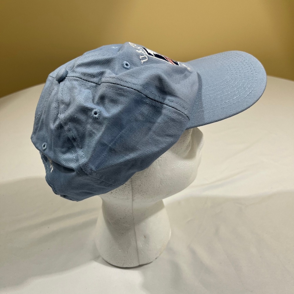 USGA Hat Baseball Cap Unisex OSFA Light Blue 2019 U.S. Open Pebble Beach Member - Picture 8 of 11